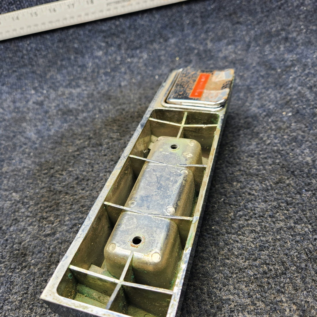 Used aircraft parts for sale, 66710-016 Piper PA32RT-300 CABIN ARMREST LH W ASHTRAY