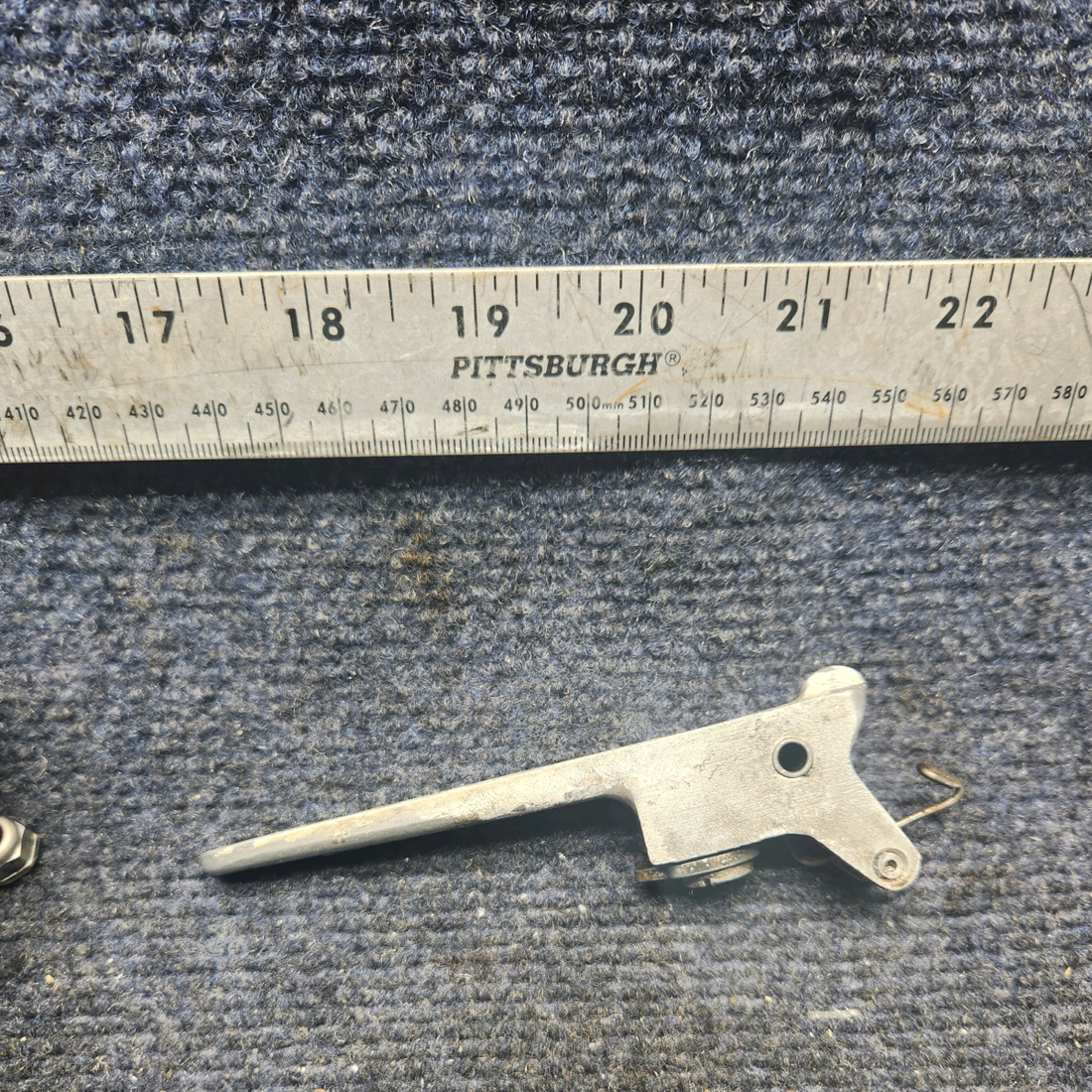Used aircraft parts for sale, 35-400014-3 Beechcraft F33A HANDLE ASSY OUTSIDE DOOR