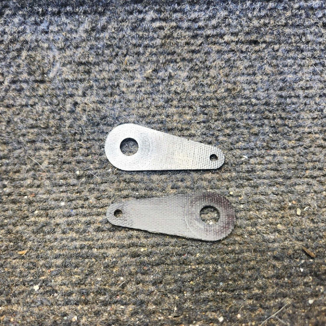 Used aircraft parts for sale, 67218-002 piper PA-28-181 Quadrant Friction Plate (0.062 Thick)
