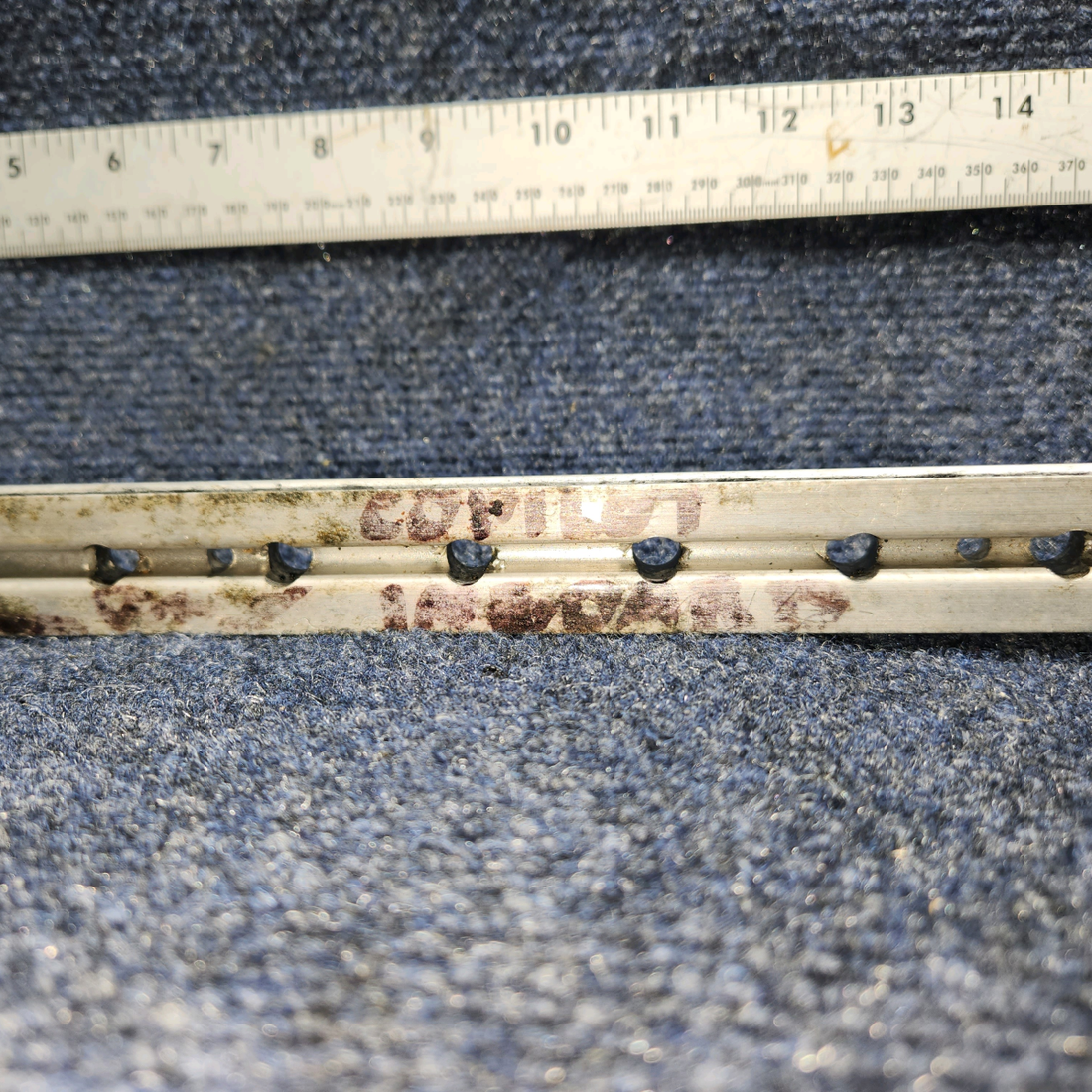 Used aircraft parts for sale, 20440-004 PIPER PA-24-250 Seat Track Indboard LH