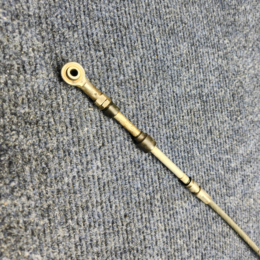 Used aircraft parts for sale, 169-380084-9 Beechcraft C23 SUNDOWNER THROTTLE CONTROL CABLE ASSY