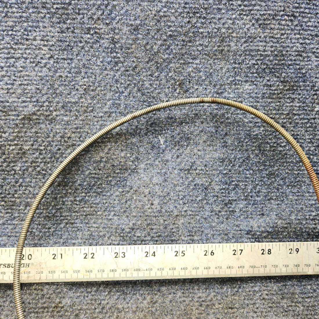 Used aircraft parts for sale, S1239-15 Cessna 172F Cabin Heat Control Cable (Length: 46”)