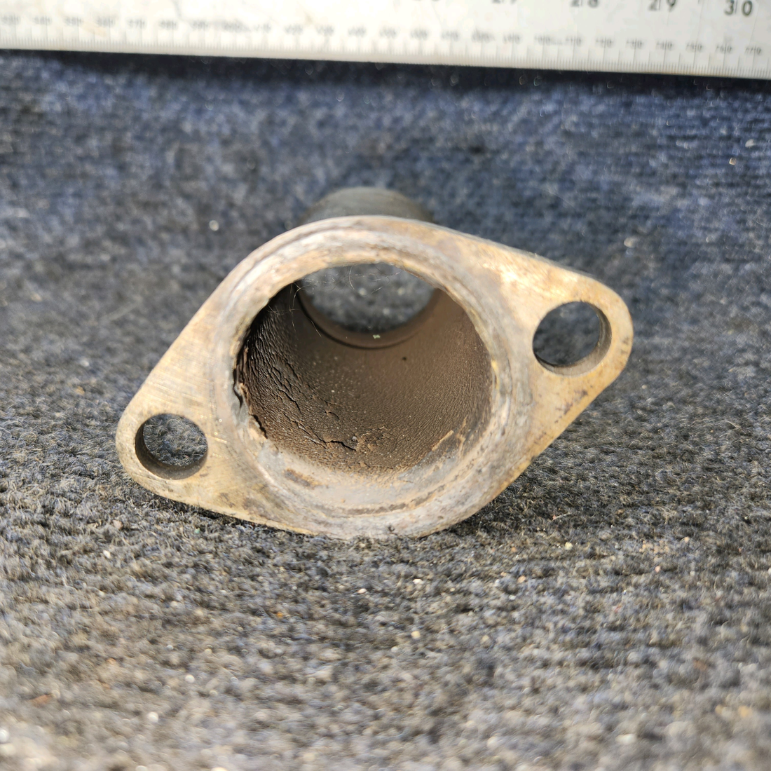 Used aircraft parts for sale, 0550157-7 Continental O-300 Cessna 172 Exhaust Straight Riser