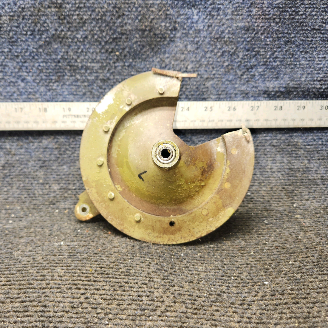 Used aircraft parts for sale, 0760612-7 cessna 172N Drive pulley Asse- LH Flap