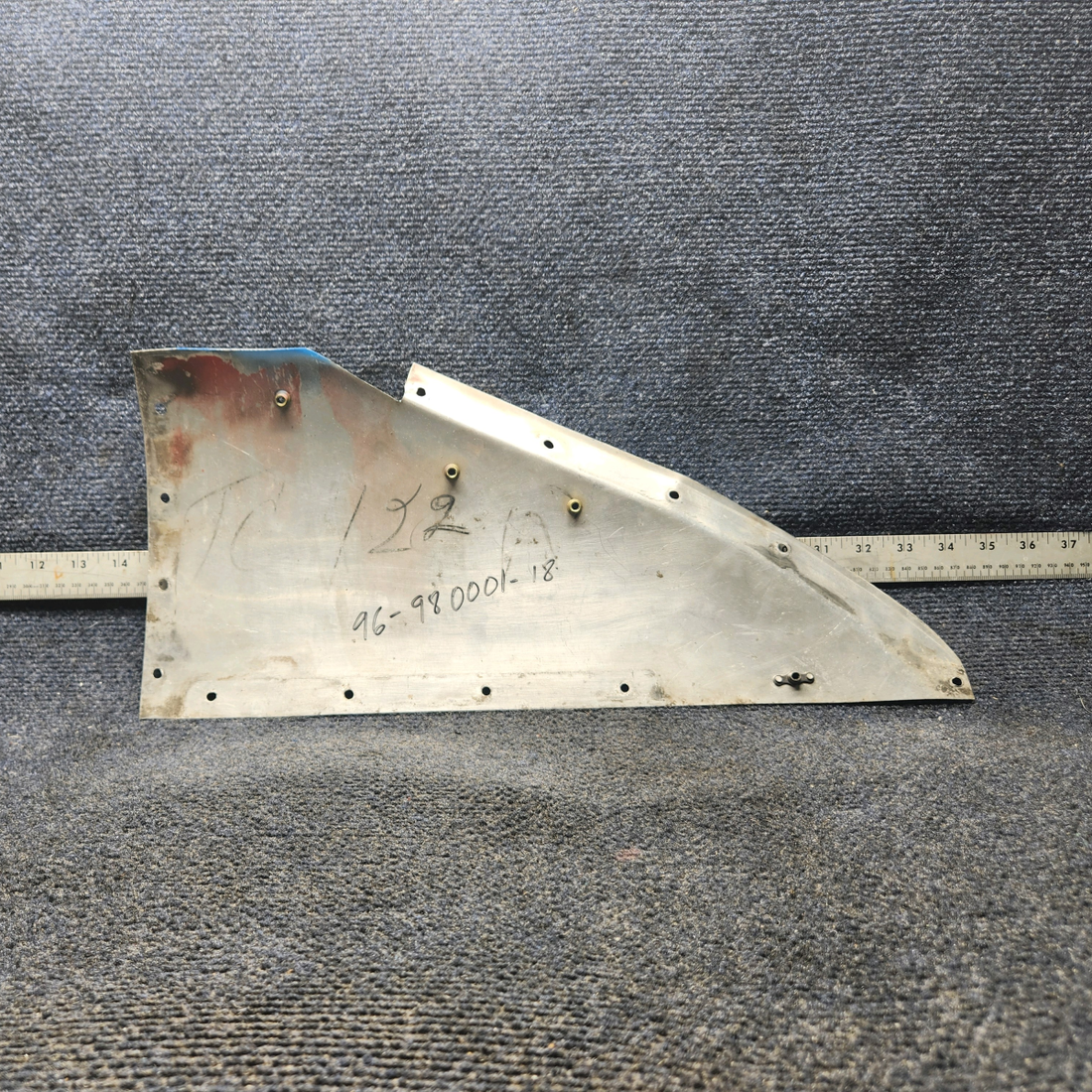Used aircraft parts for sale, 96-980001-18 BEECHCRAFT 95-55B Skin Nacelle Top Outboard - RH