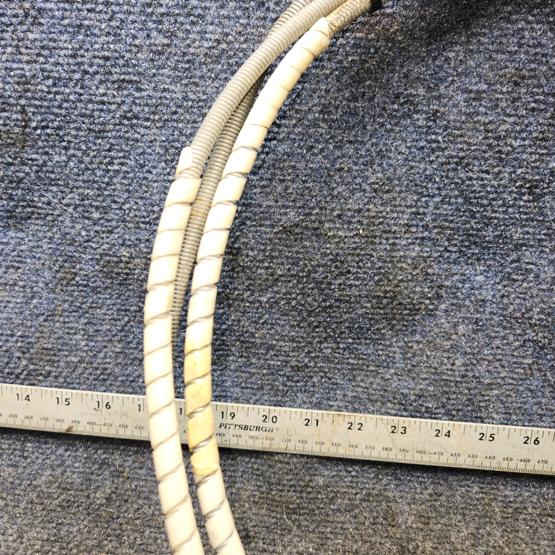 Used aircraft parts for sale, 9864054-1 cessna 172N Flap Position Control Cable – 147 in