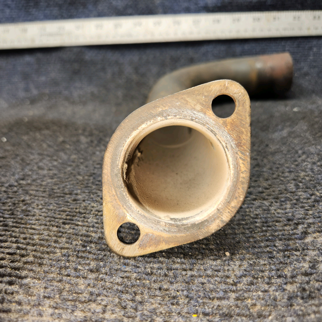 Used aircraft parts for sale, 38137-006 Lycoming IO-540-K1G5 Piper PA32RT-300 Exhaust Stack RH Middle