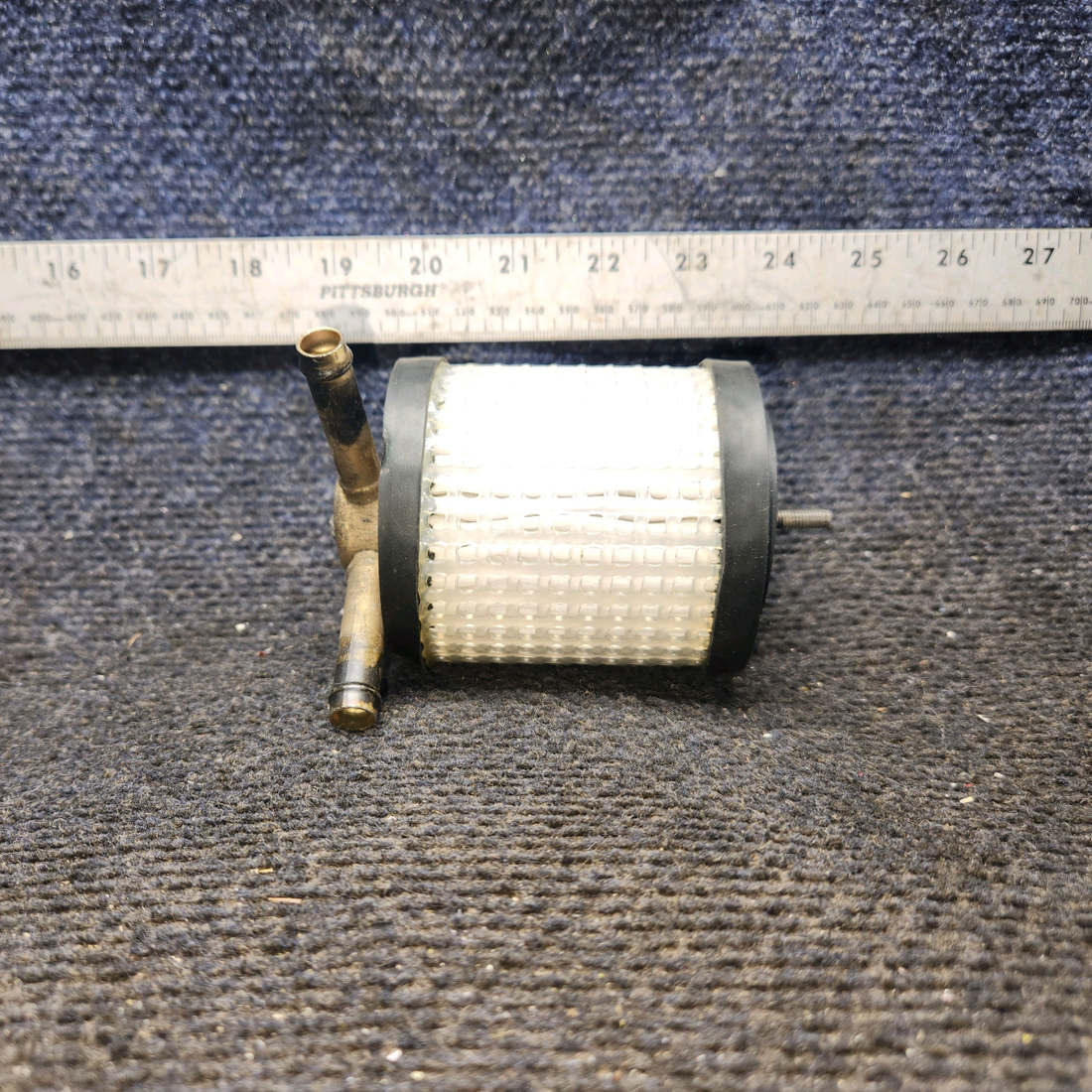 Used aircraft parts for sale, RA1J7-1 Rapco Piper PA-28-140 Central Air Filter Assembly