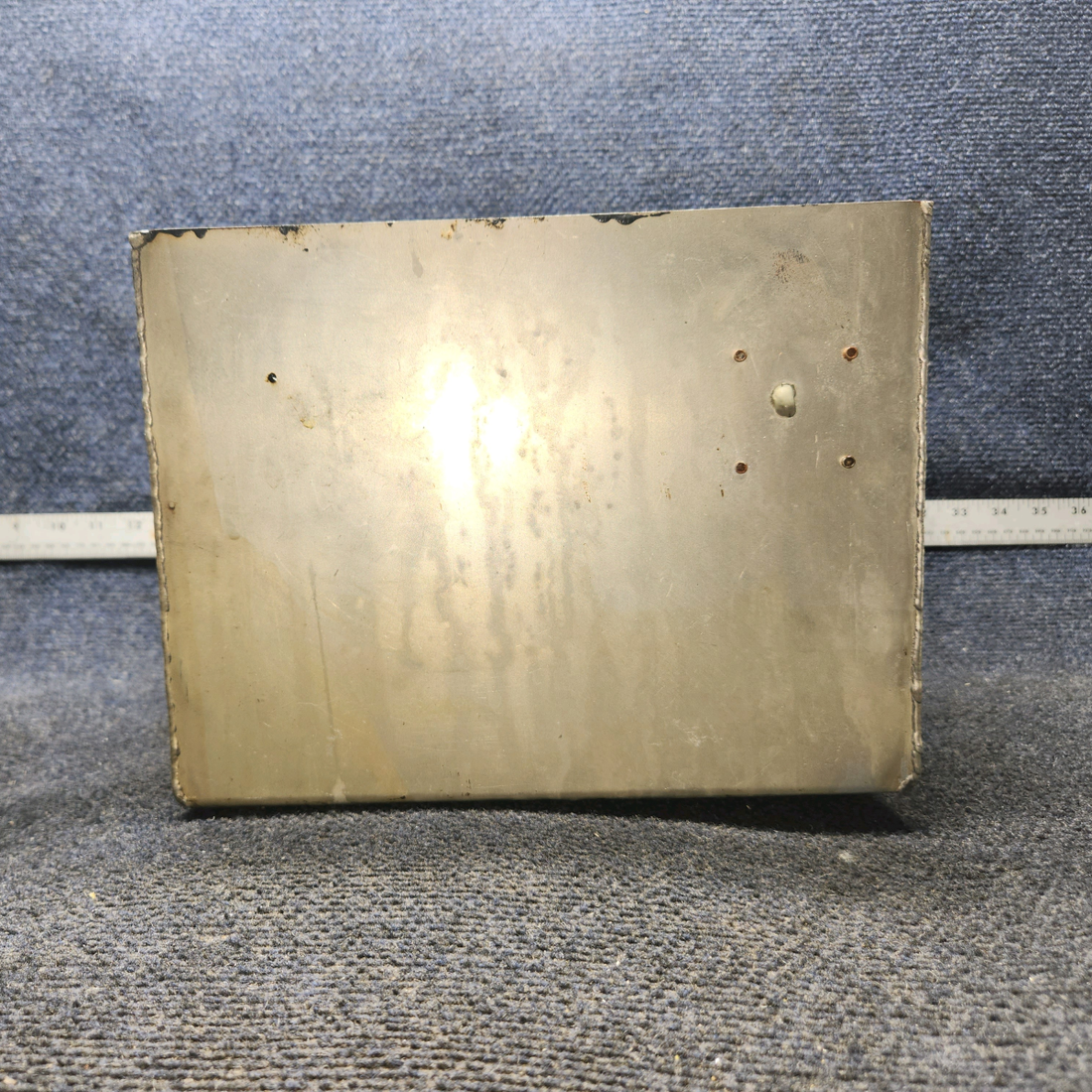 Used aircraft parts for sale, 002-400001-53 BEECHCRAFT 95-55B Fuselage Battery Box Assembly with Lid