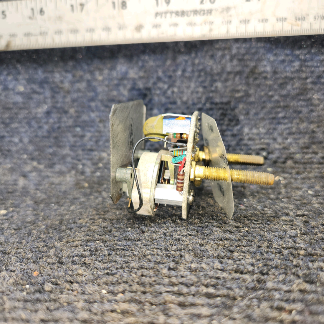 Used aircraft parts for sale, 5-01040 Stewart-Warner Cessna 175, 172 Fuel Gauge Indicator (12v)