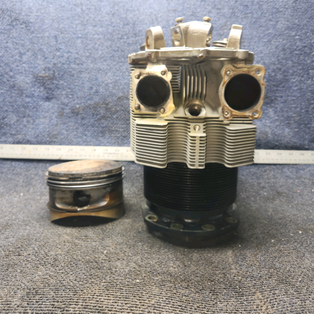 Used aircraft parts for sale, SA47000S-A1 Superior O-470 Cessna 182G Engine Cylinder
