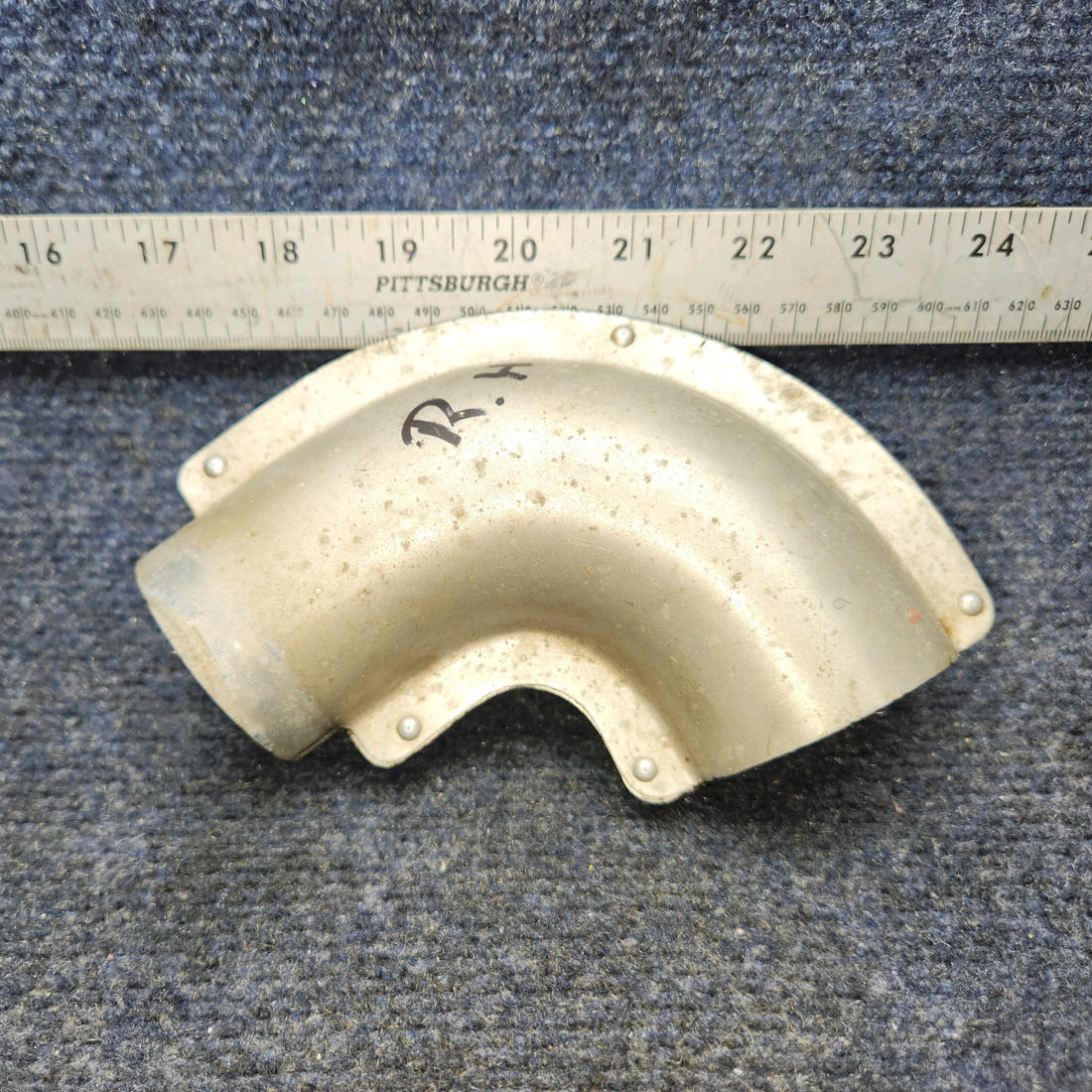 Used aircraft parts for sale, 0413233 CESSNA 172K ELBOW ASSEMBLY CABIN AIR VENT -RH