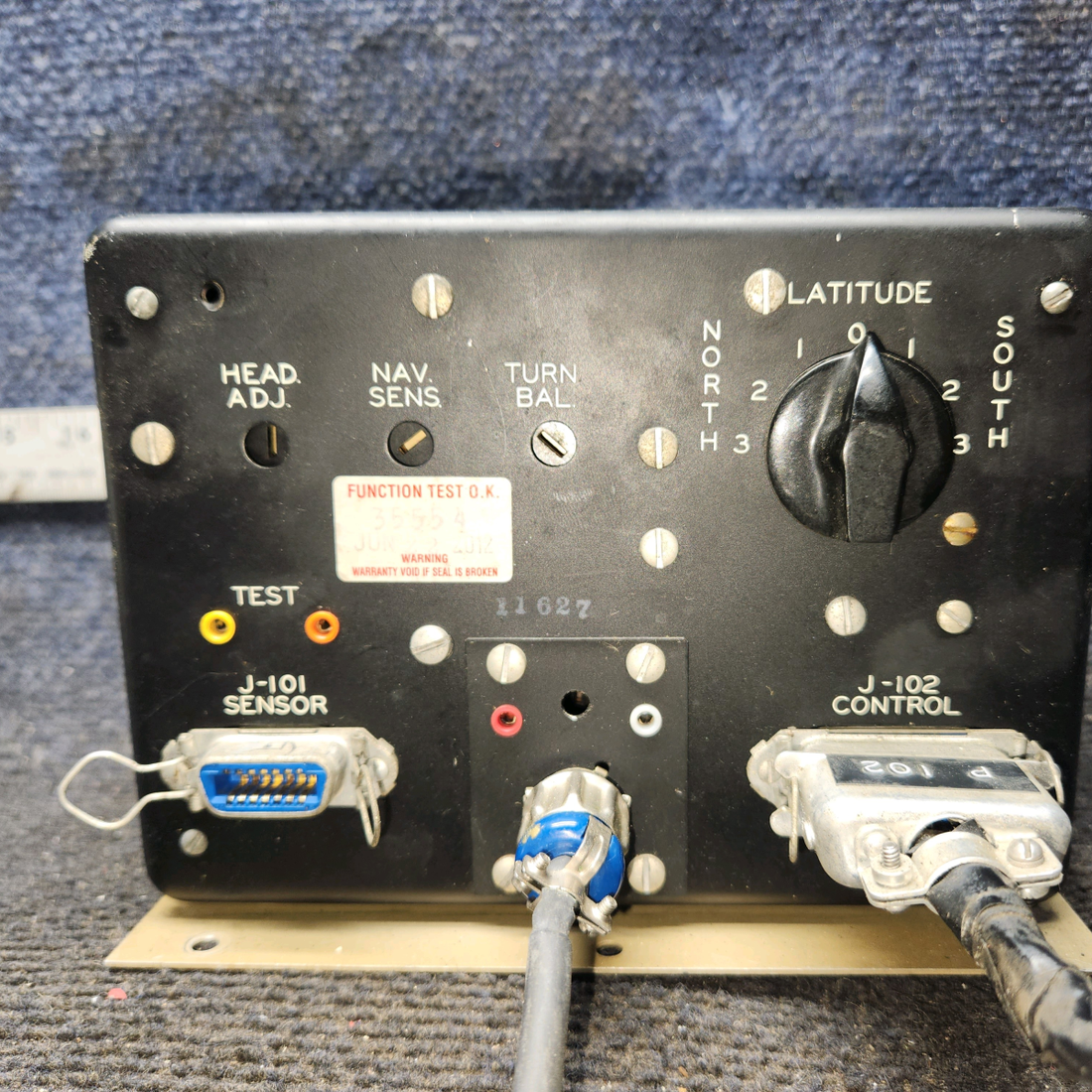 Used aircraft parts for sale, 1525-1 Brittain Beechcraft 35-33 Autopilot Amplifier 12V