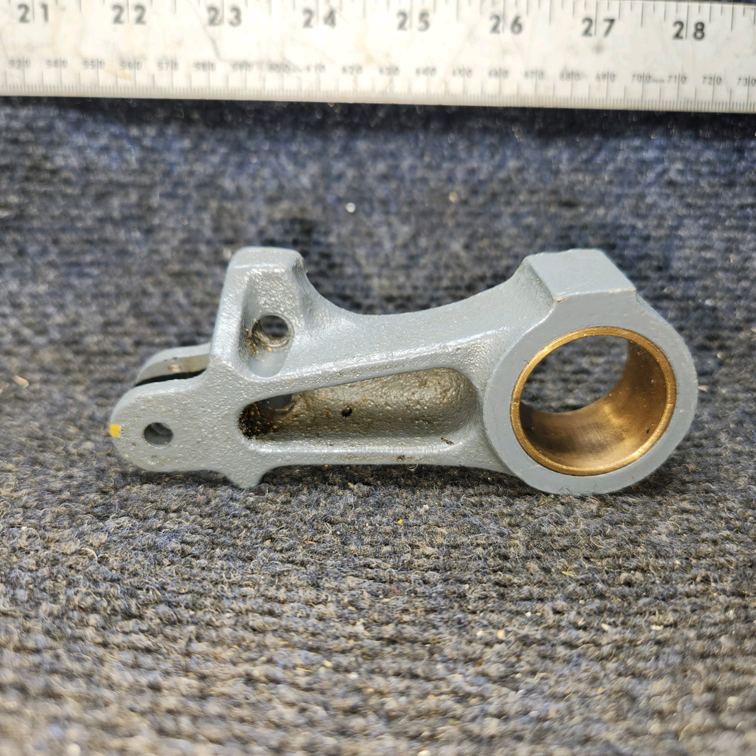 Used aircraft parts for sale, 35-524367-1 BEECHCRAFT F35 Co Pilot Lower Rudder Pedal Arm - LH