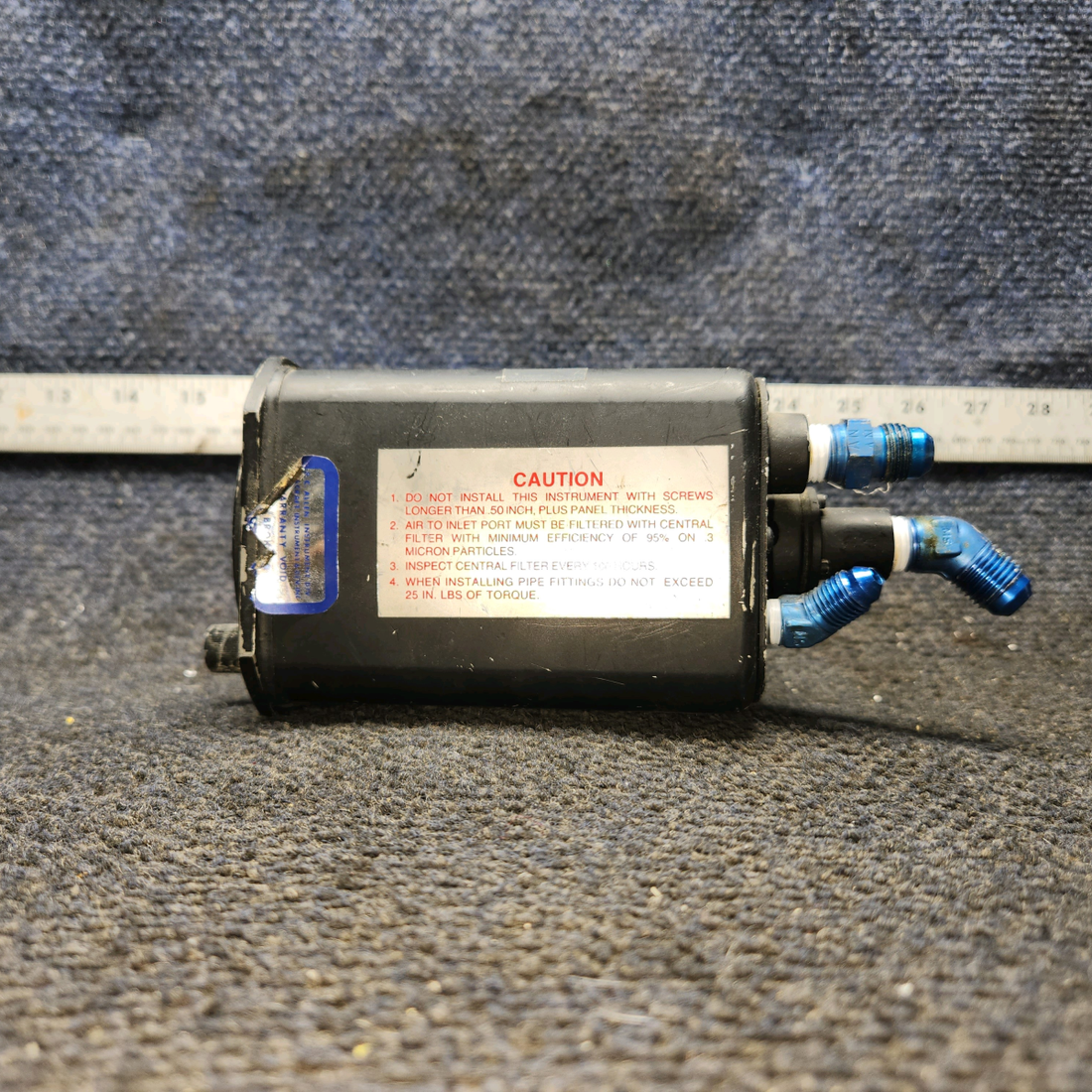 Used aircraft parts for sale, 102-0074-03 RC Allen Inst RCA22-15 cessna 150G Horizon Gyro Indicator