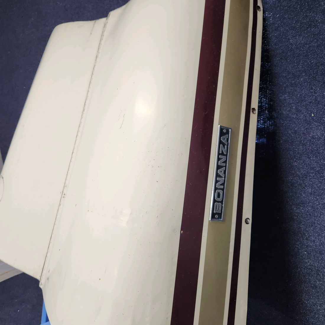 Used aircraft parts for sale, 35-910160 BEECHCRAFT F35 ENGINE COWLING ASSY W/ CENTER HINGE