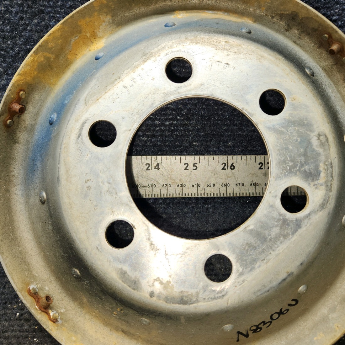 Used aircraft parts for sale, 0550228-3 Cessna 172F Forward Bulkhead Assy