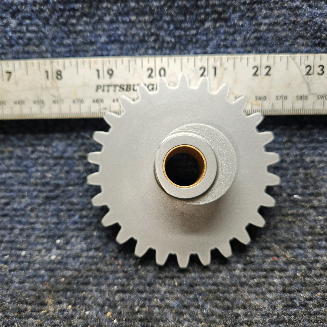 Used aircraft parts for sale, 75072 Lycoming O-320 Piper PA28-140 Gear Assembly Crankshaft Idler with 8130-1