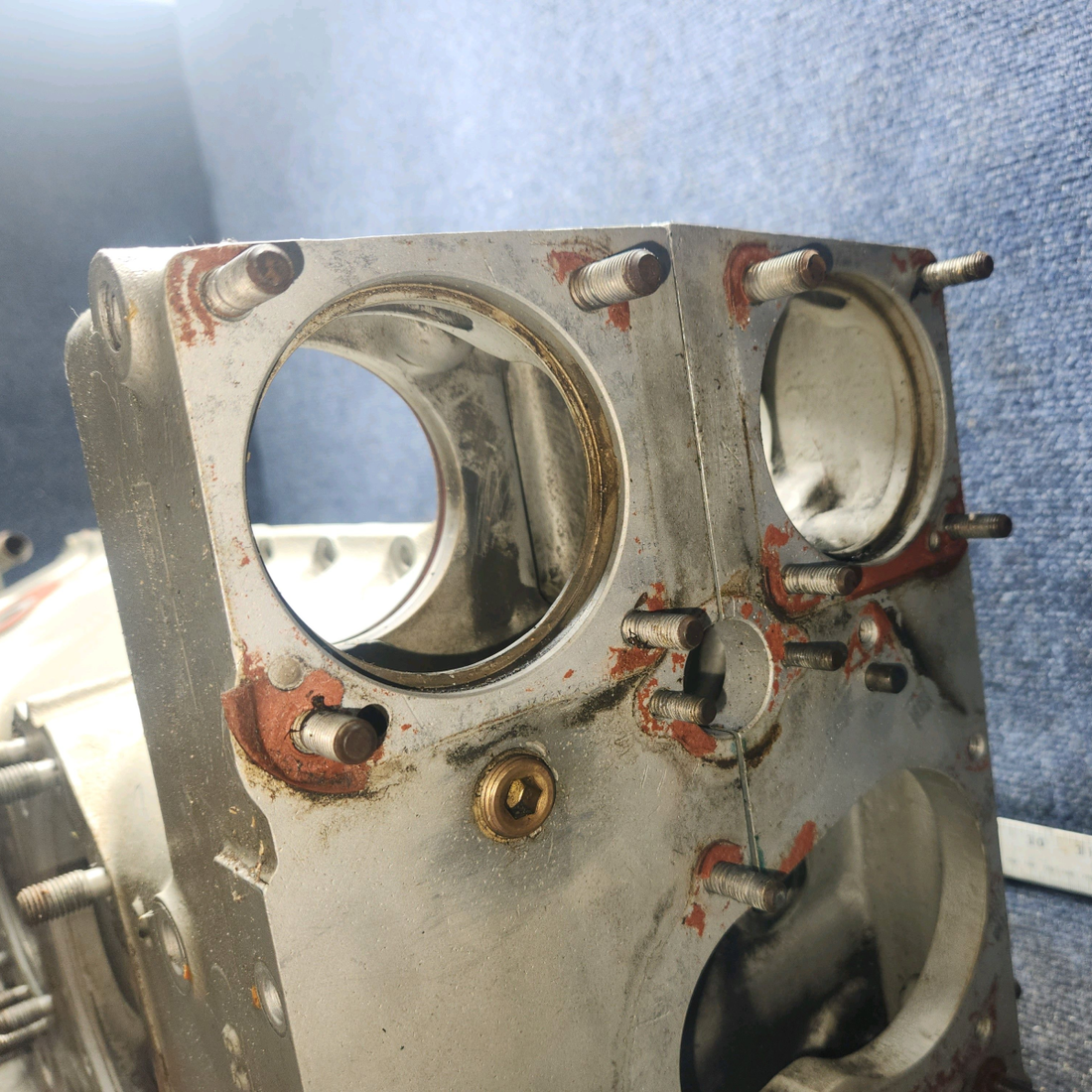 Used aircraft parts for sale, 642159A1 Continental O-470 Cessna 182G Crankcase