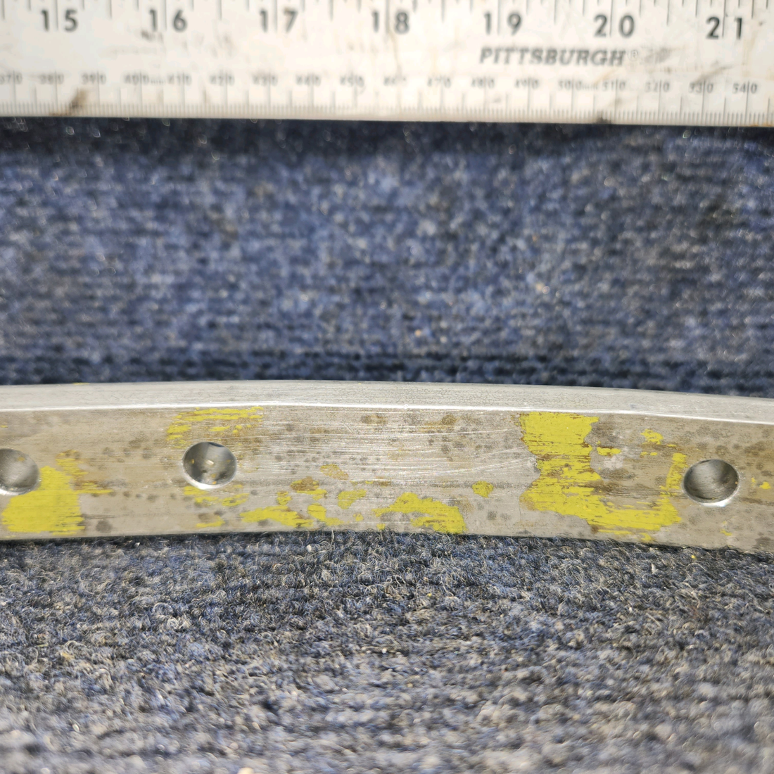 Used aircraft parts for sale, 169-110019 Beechcraft A24R Fitting Spar Cap Lower Splice FORWARD