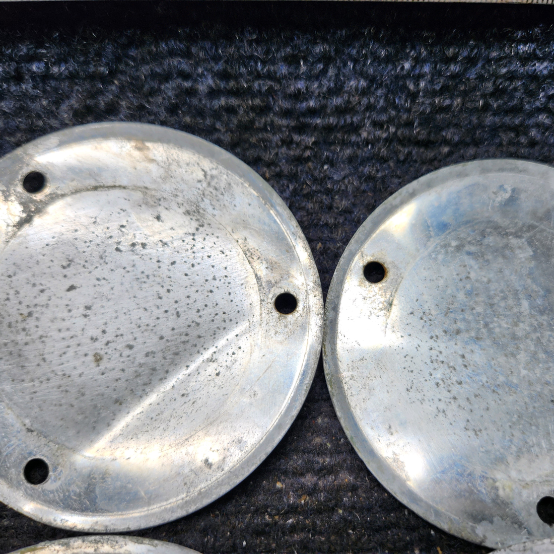 Used aircraft parts for sale, S225-3 Cessna 172E Flap Inspection Cover Plate - Set of 4