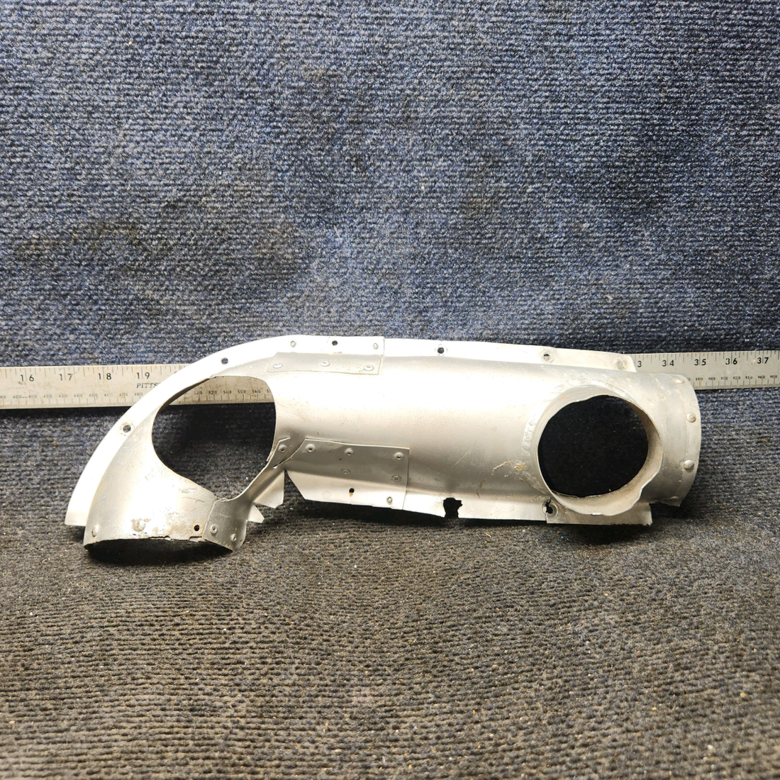 Used aircraft parts for sale, 63723-002 Piper PA-28-140 Carburetor Heat Bottom Shroud