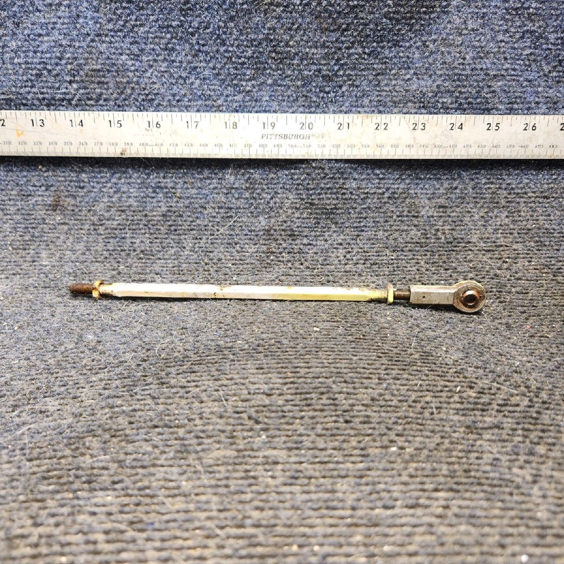 Used aircraft parts for sale, 62764-000 piper PA-28-181 Flap Tube Rod Assembly