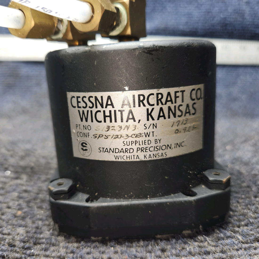 Used aircraft parts for sale, SP5121-CES-3 Standard Precision Cessna 172E Airspeed Indicator