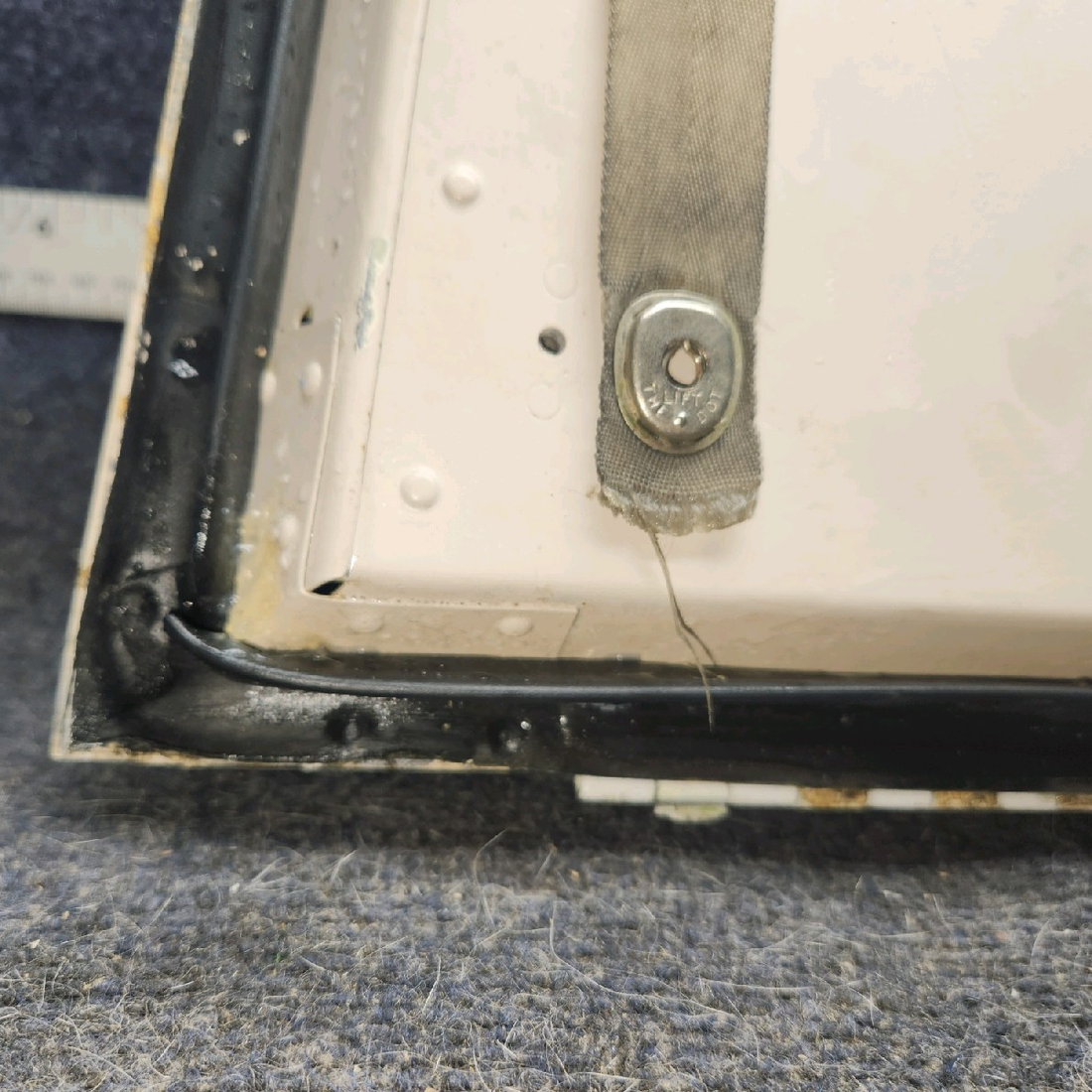Used aircraft parts for sale, 66793-018 piper PA-28-181 Baggage Door Assembly w/ Lock & Latch