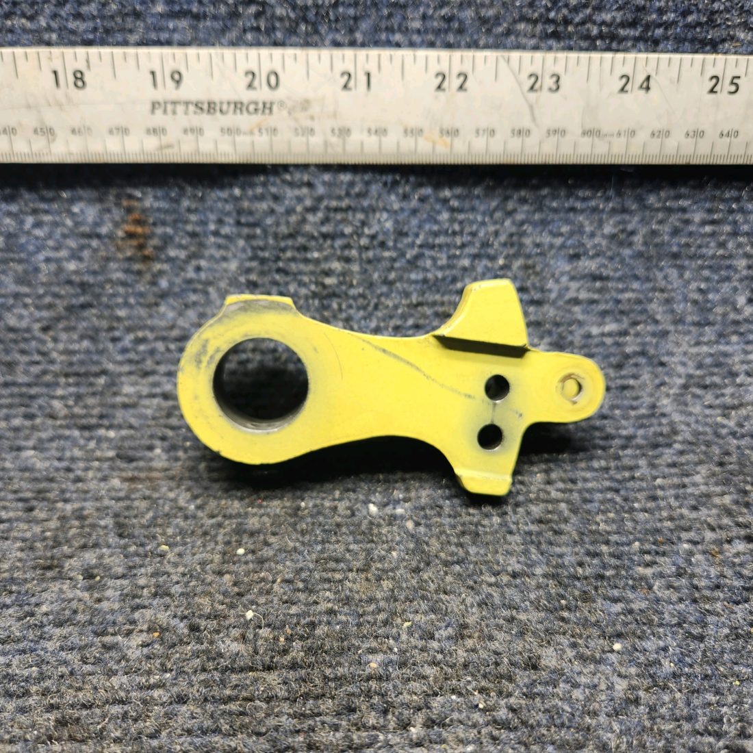 Used aircraft parts for sale, 35-524367-2 Beechcraft F33A CO-PILOT RUDDER PEDAL ARM ASSEMBLY LH