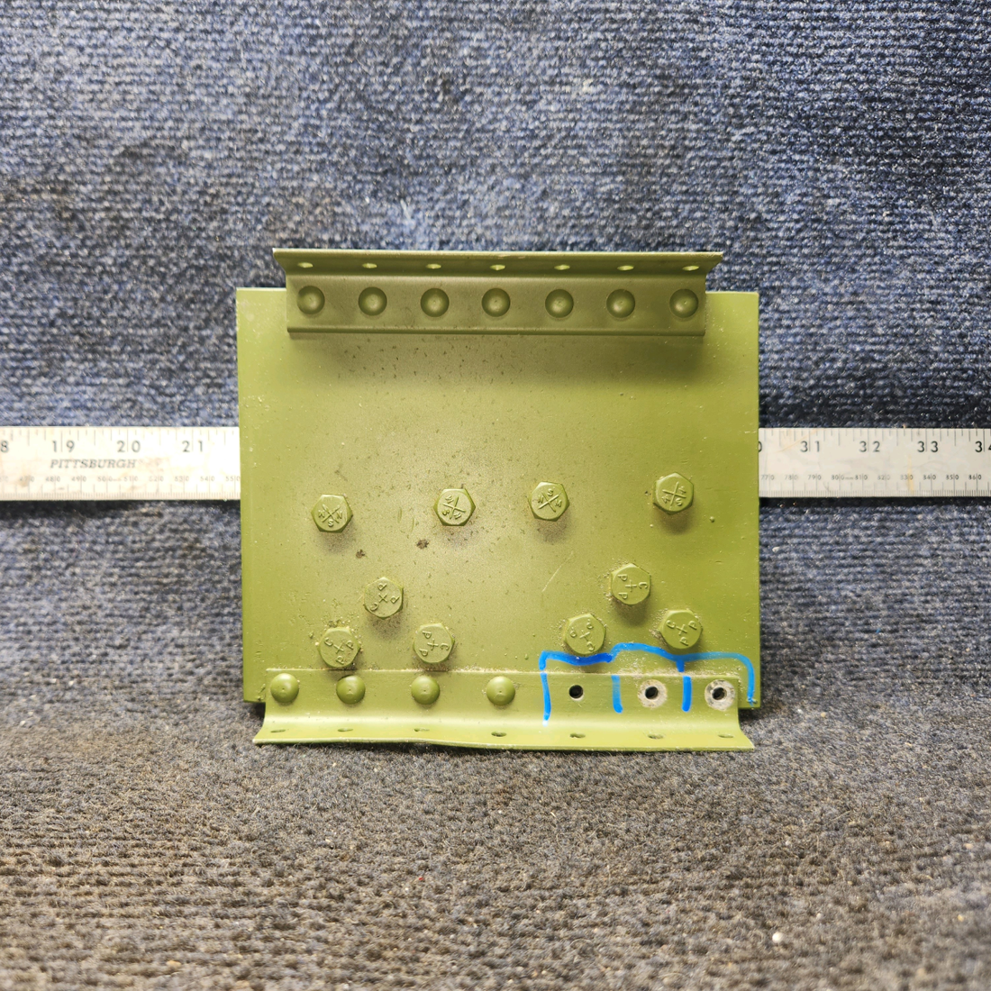 Used aircraft parts for sale, 0713495-21 Cessna C180/185 Main Landing Gear Inboard Bracket Assembly - LH