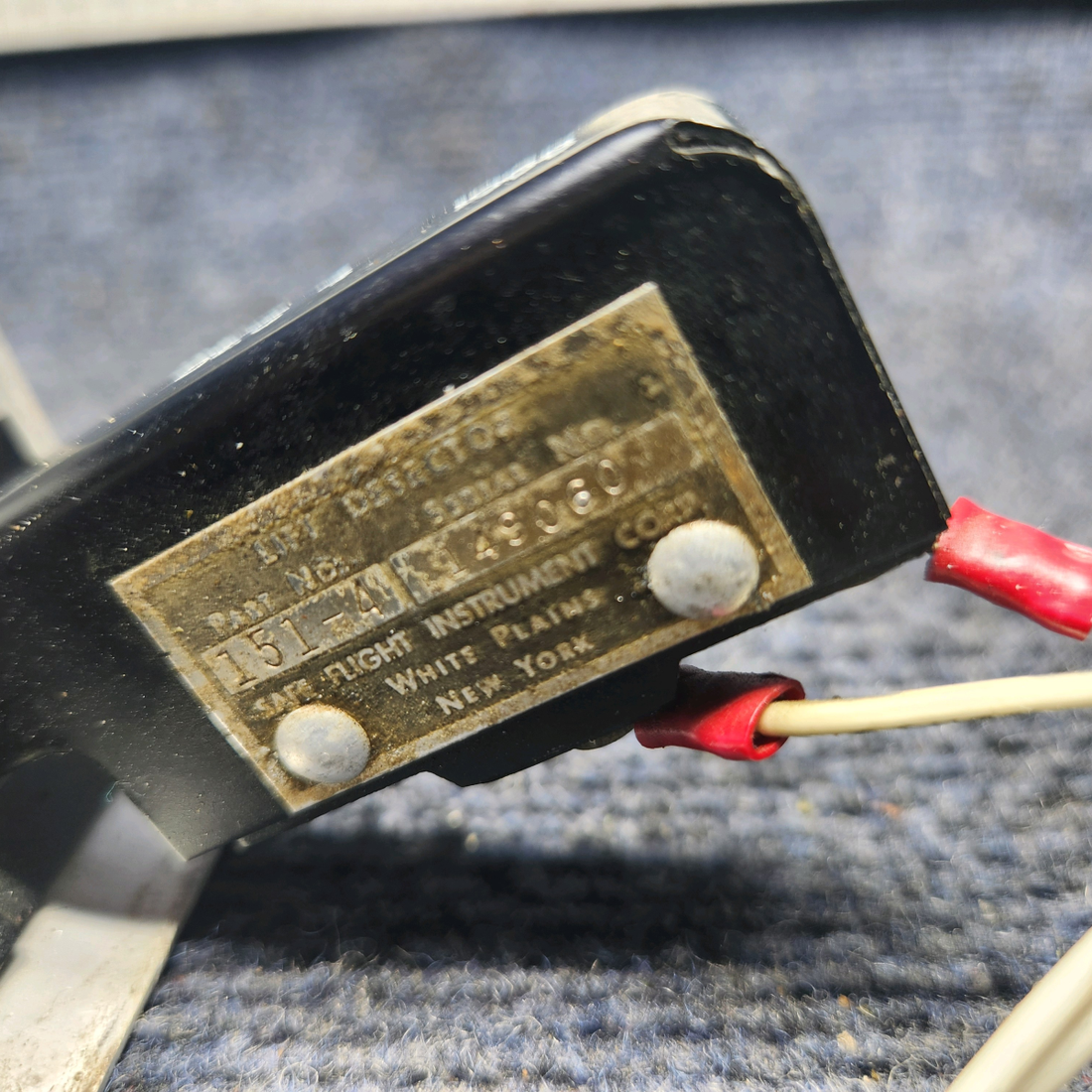 Used aircraft parts for sale, 151-4 Beechcraft A24R Safe-Flight Lift Detector