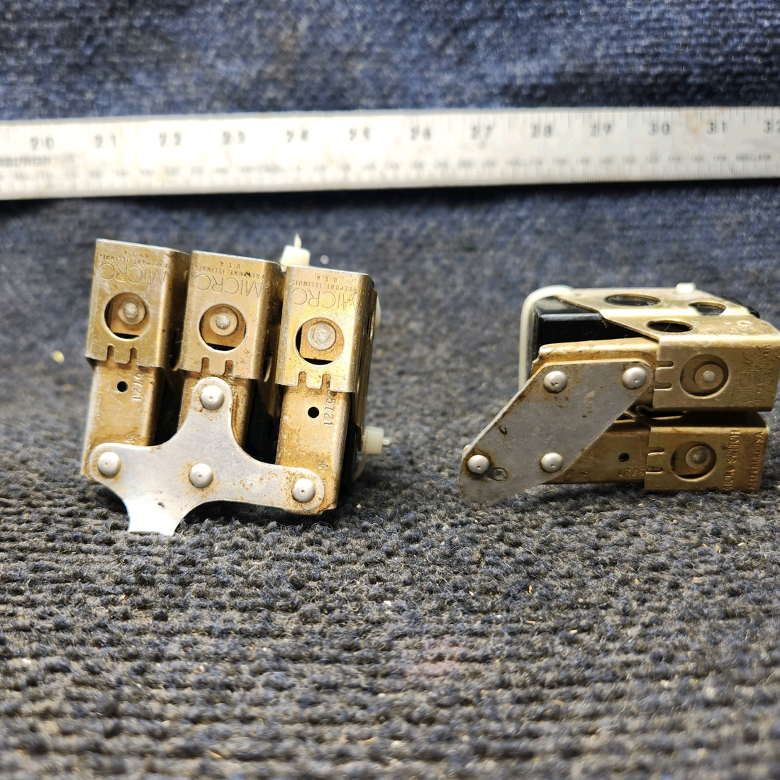 Used aircraft parts for sale, 35-364126-2 Beechcraft F35 Landing Gear Switch Limit