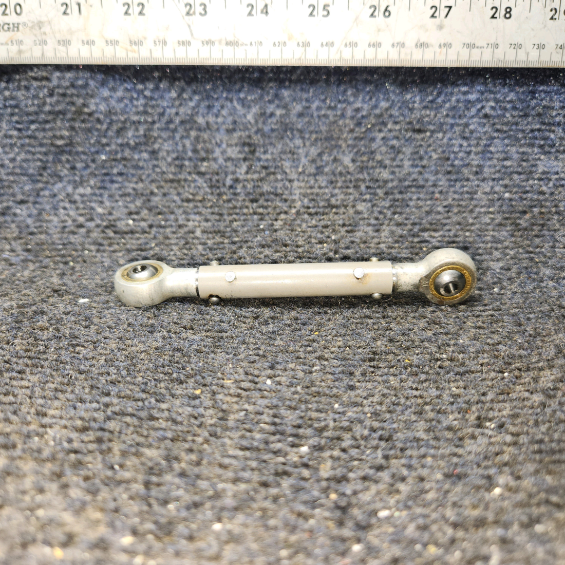 Used aircraft parts for sale, 35-524066-2 BEECHCRAFT F35 Rudder Pedal Push Rod Tube Assembly