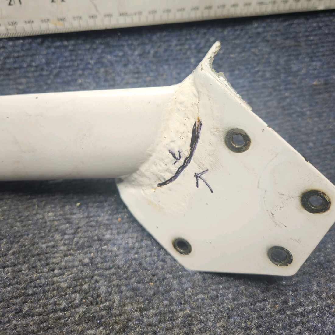 Used aircraft parts for sale, 65384-000 PIPER PA28-161 Warrior III STEP ASSEMBLY