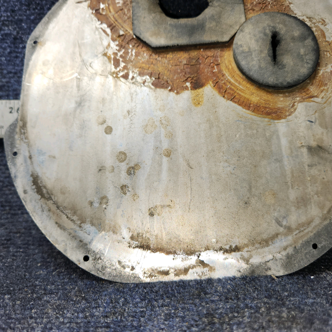 Used aircraft parts for sale, 65494-000 Piper PA28-140 Aft Fuselage Closeout Plate