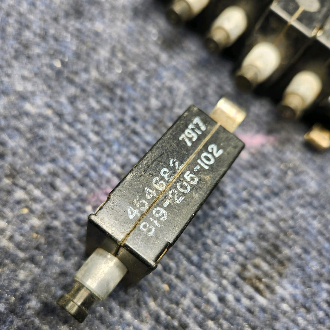 Used aircraft parts for sale, 823-205-102 Wood Piper PA-31T AMF BREAKER 5 AMP " PRICE PER EACH"