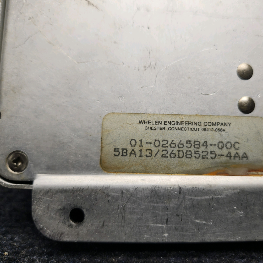 Used aircraft parts for sale, A413A, HAD-DF-14/28 WHELEN Beechcraft A24R Strobe Light Power Supply Unit (Volts:14/28)