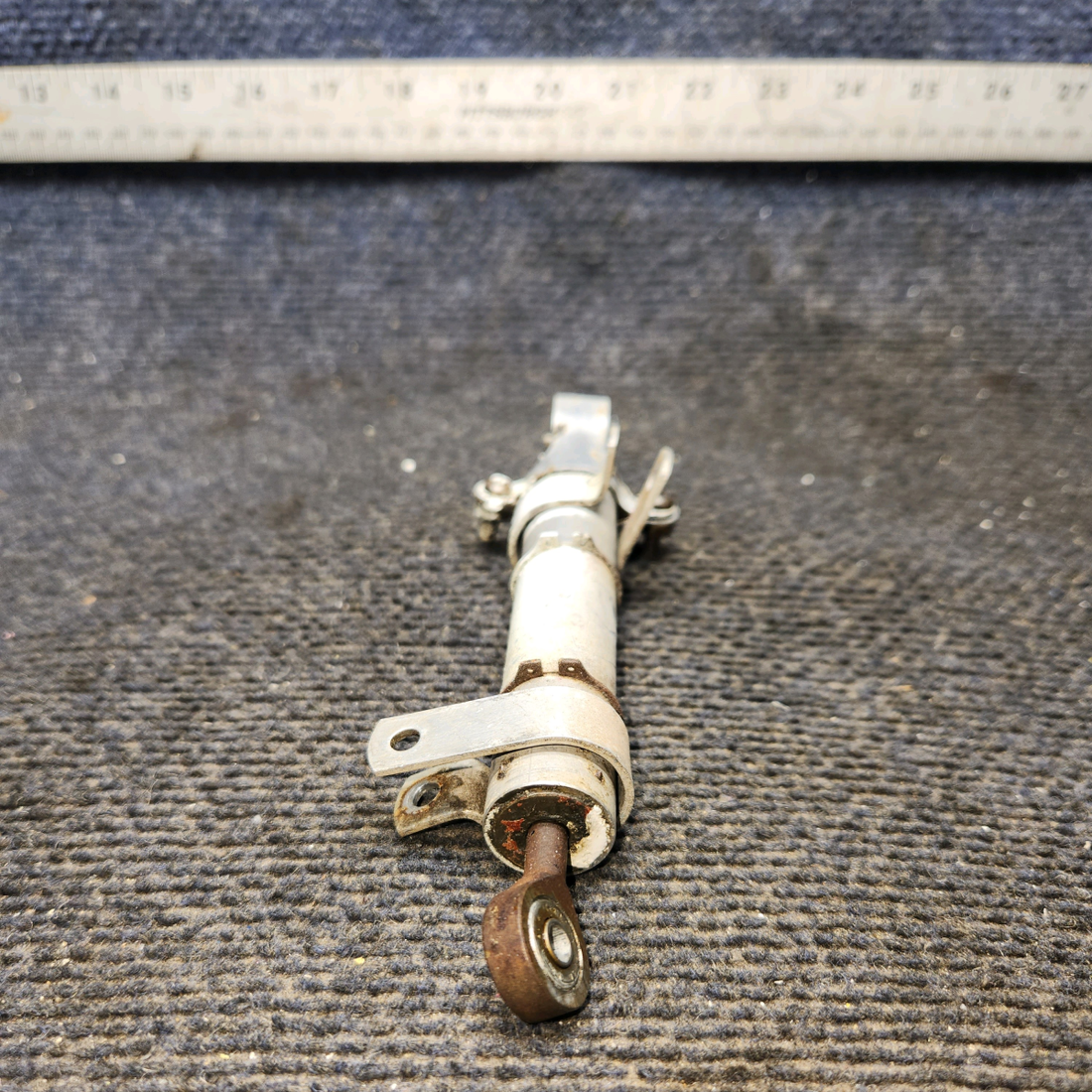 Used aircraft parts for sale, 0310293-2 cessna 150G Elevator Trim Tab Actuator with Guard & Clamps