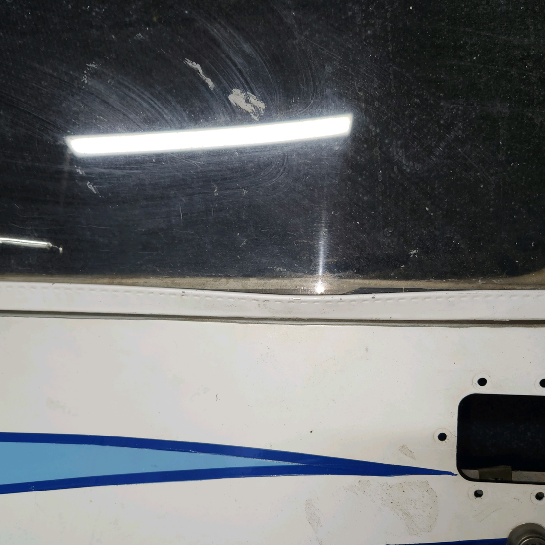 Used aircraft parts for sale, 0511803-53, 0711050-5 cessna 172N Cabin Door LH - Structure Assembly