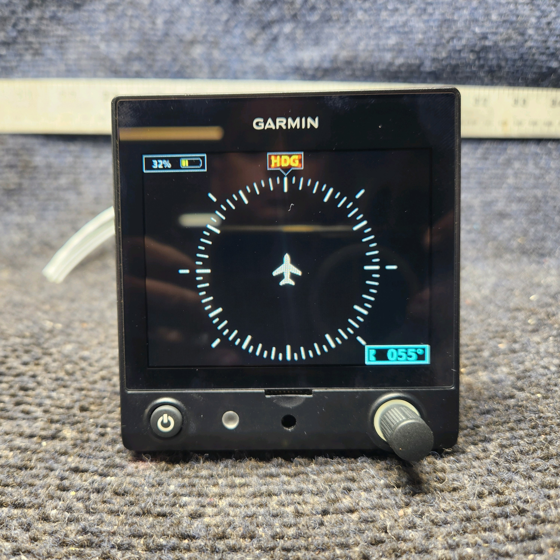 Used aircraft parts for sale, 011-03809-00 Garmin G5 Cessna 172E DG HSI With Back-up Battery GAD-29B Avionics Adapter