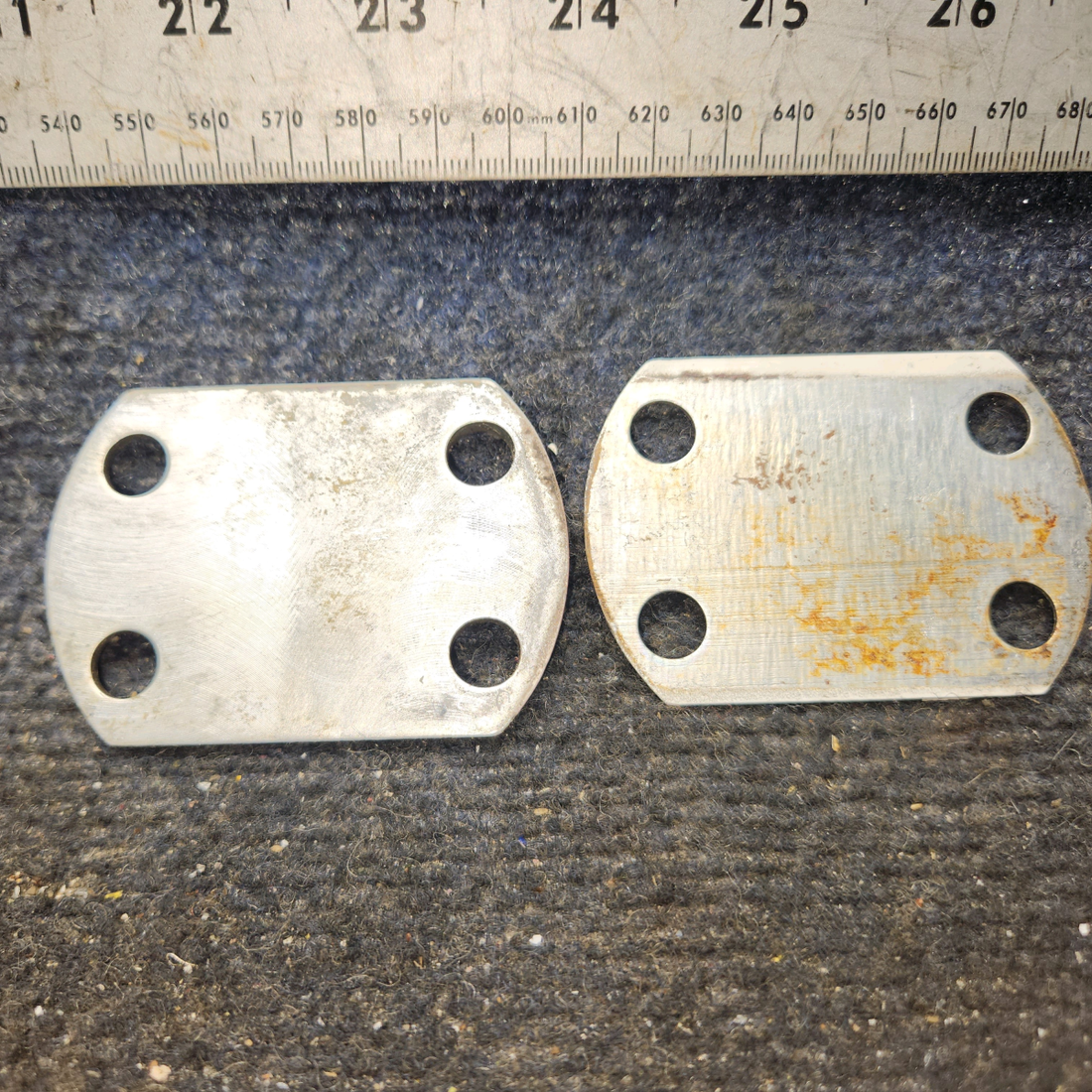 Used aircraft parts for sale, 0441139-5 cessna 150G Landing Gear Axle Shim Set