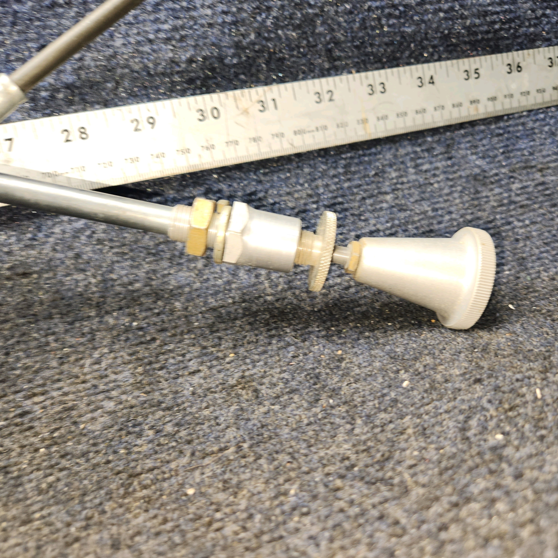 Used aircraft parts for sale, 253-001-1 Mooney M20C Throttle Control Cable (41 1/2")