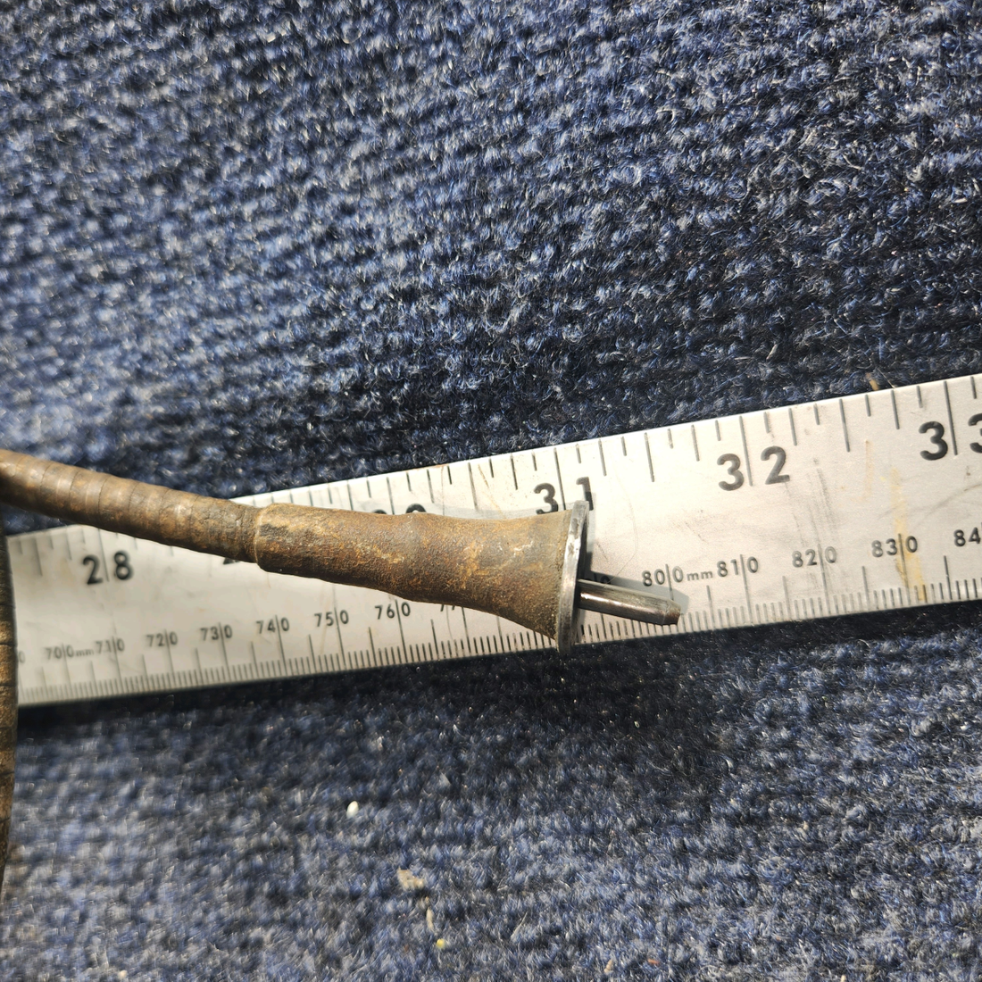 Used aircraft parts for sale, 486-570 Piper PA28-140 Tachometer Shaft Assy -  32 1/2”