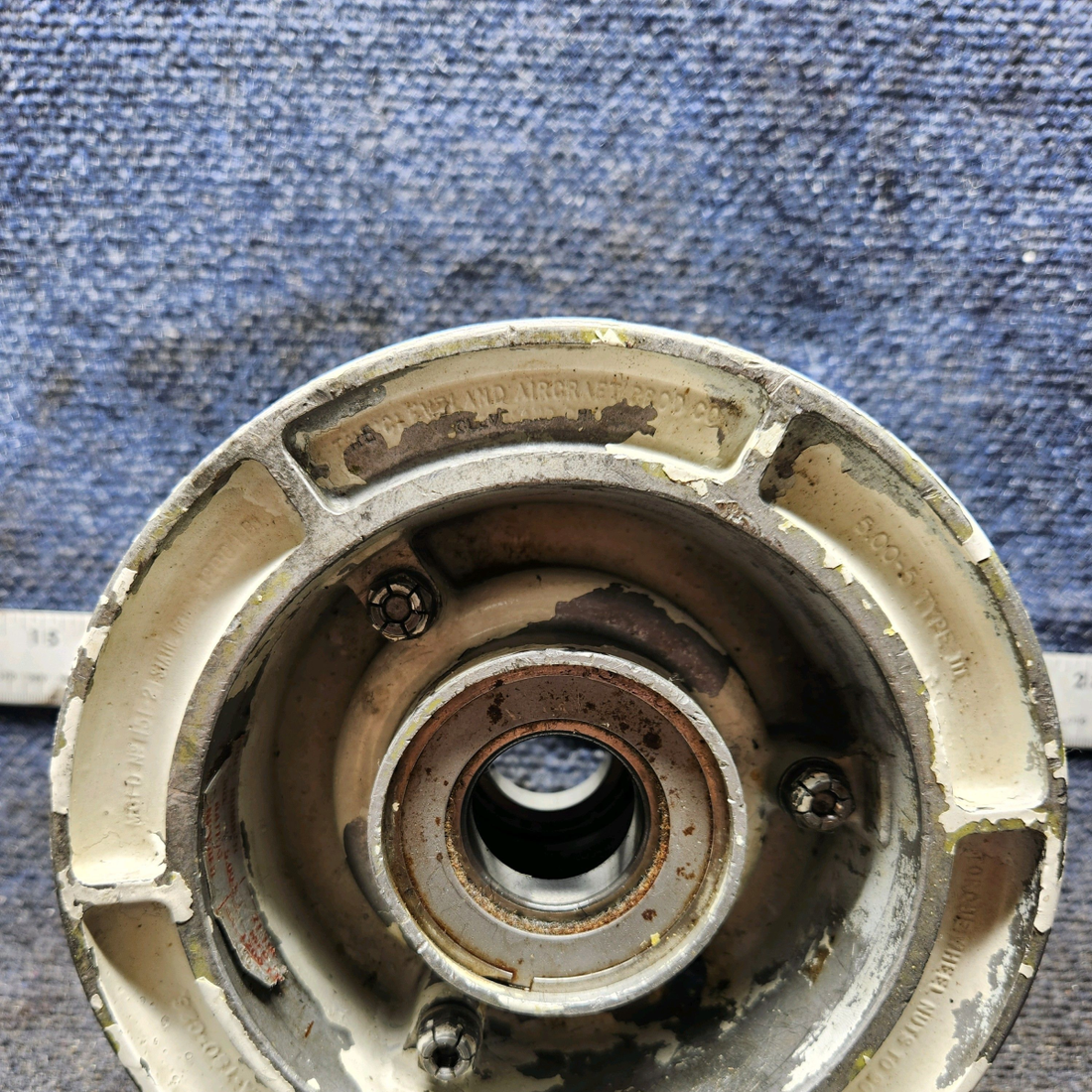 Used aircraft parts for sale, 40-308 Cleveland Beechcraft 35-33 Nose Wheel Assembly 5.00-5