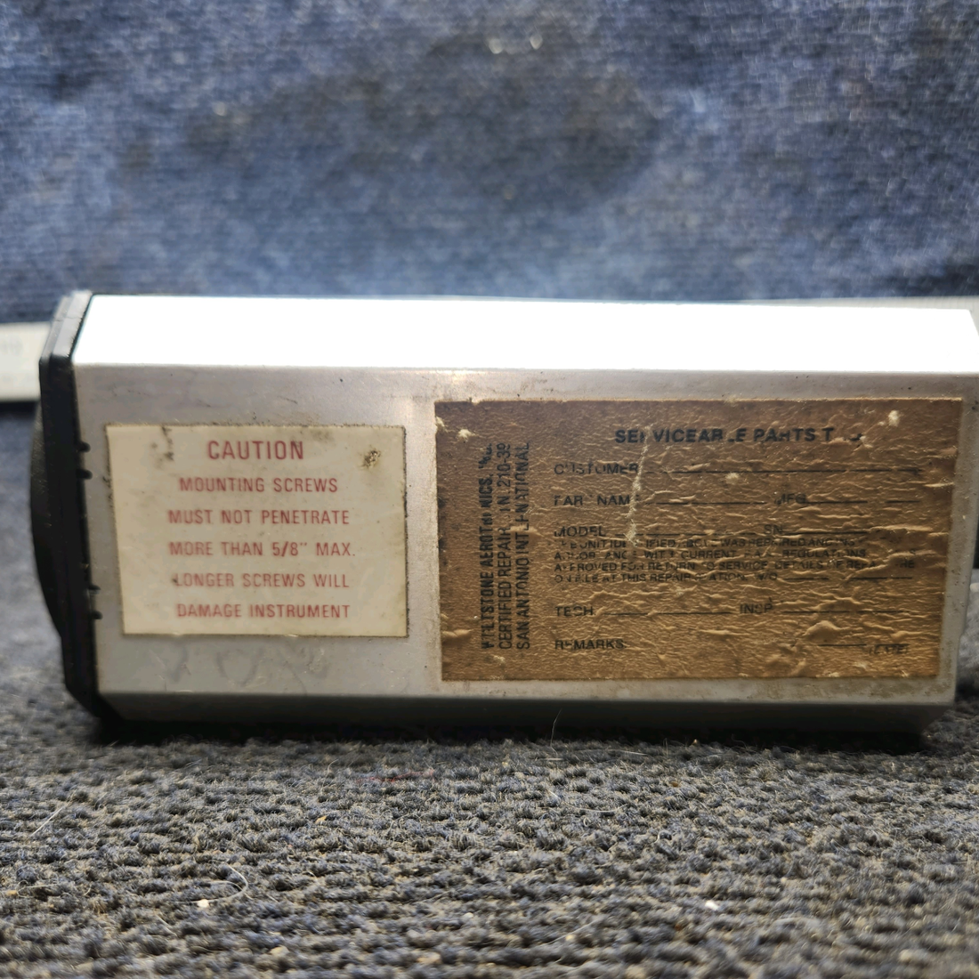Used aircraft parts for sale, 066-3056-01 King Radio KI-209 cessna 172N VOR-LOC-Glideslope Indicator with Mods (Volts: 11-33)