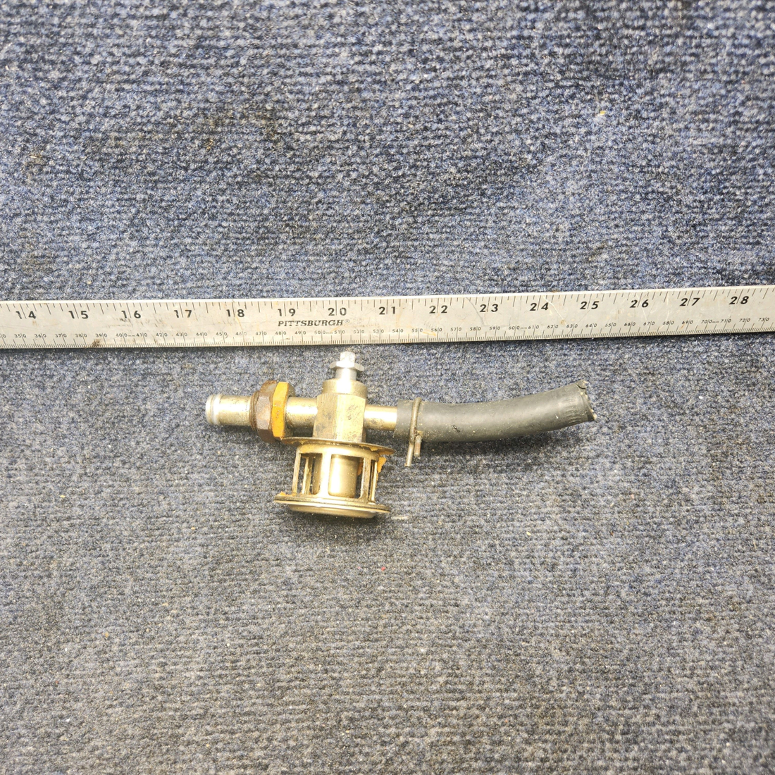 Used aircraft parts for sale, 133A3 Airborne Beechcraft A24R Vacuum Regulator Valve Assembly