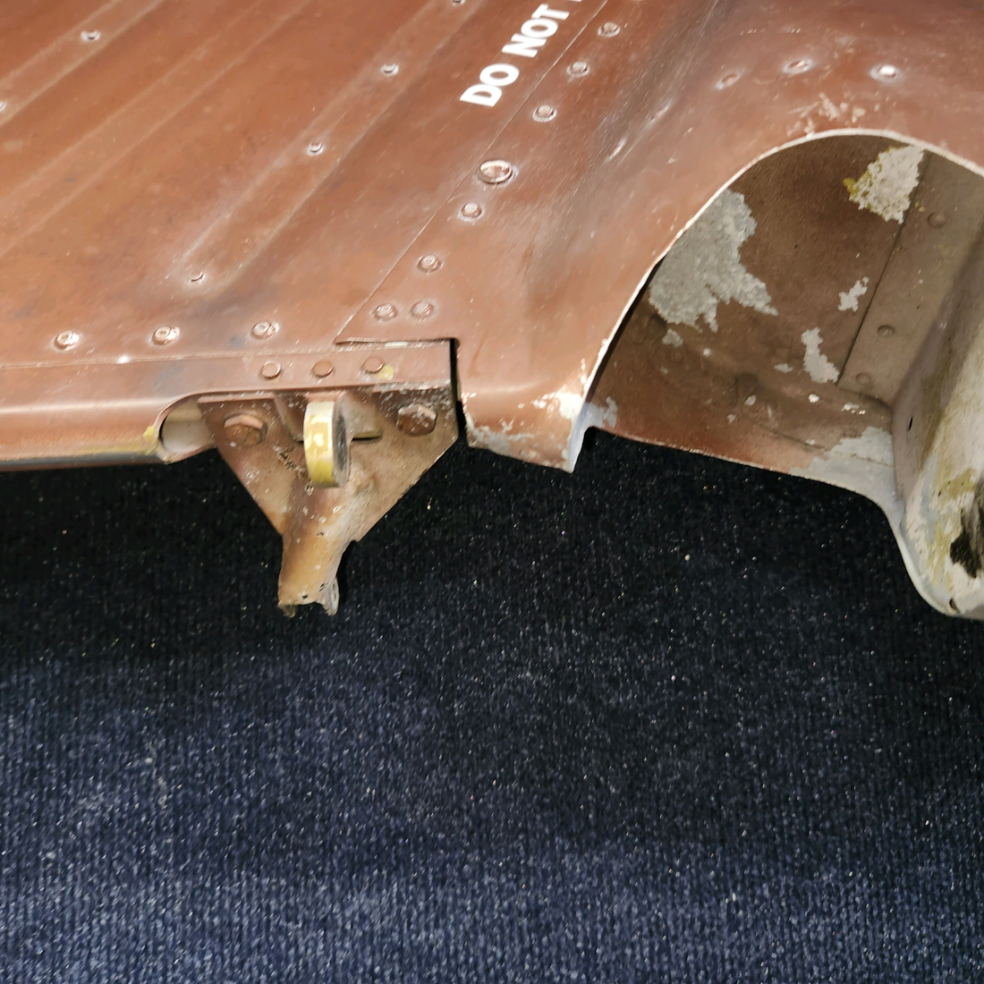 Used aircraft parts for sale, 460043-000 Mooney M20J Rudder Assembly W/ Horn