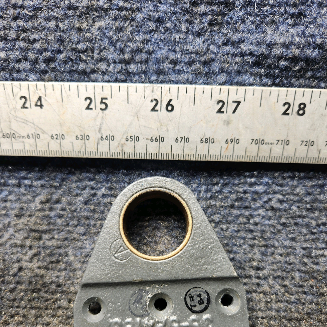 Used aircraft parts for sale, 35-524183-2 Beechcraft 35-33 Baron Support Assy INBD
