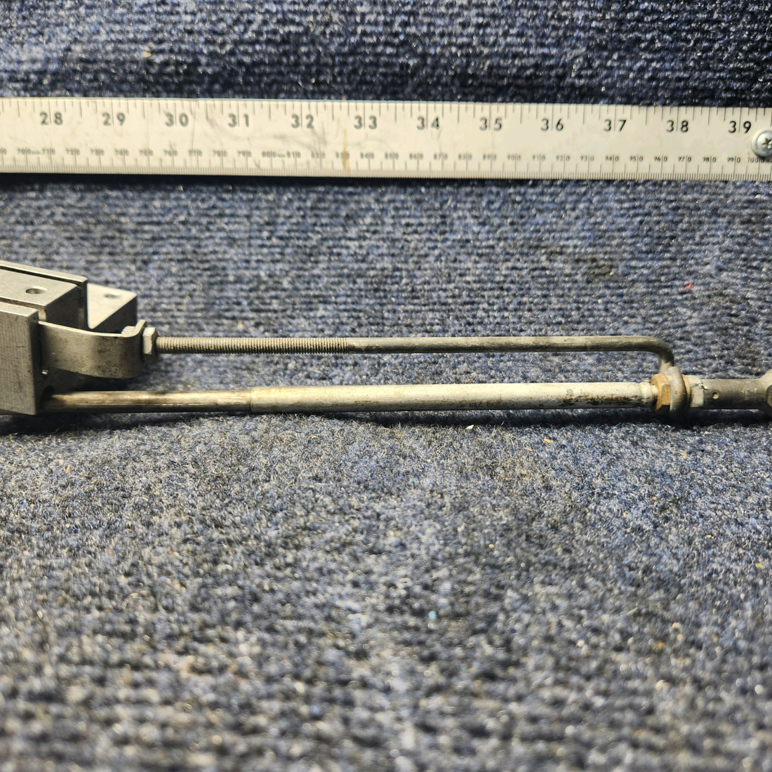 Used aircraft parts for sale, 50‑389010‑29 BEECHCRAFT 95-55B Left-Hand Propeller Push/Pull Control Cable 140"